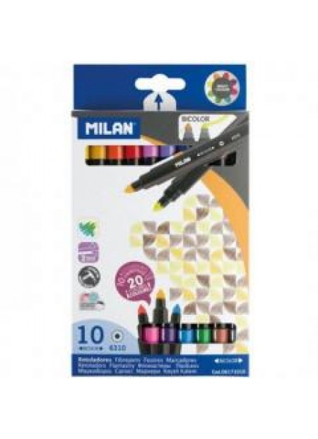Carioci - Bicolor, 10 culori  Milan