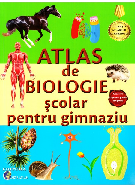 Atlas De Biologie Scolar Pentru Gimnaziu 