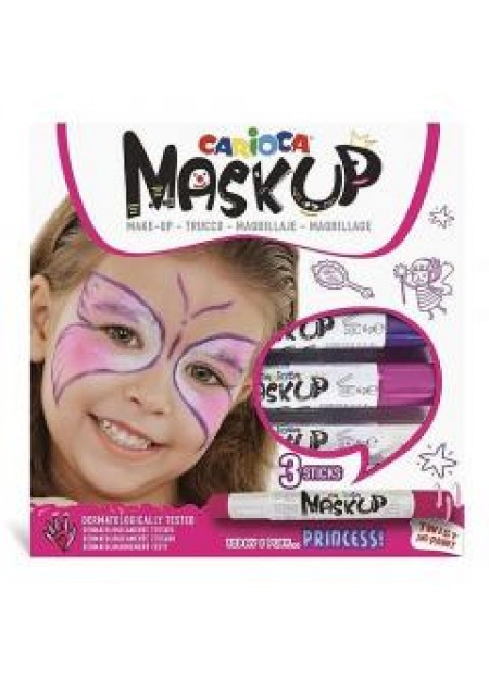  Culori Piele Set 3  Mask-up Princess