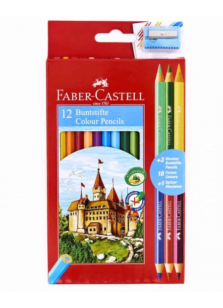 Set creioane colorate Faber Castell