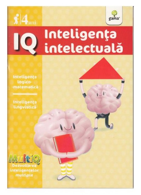 I.Q. Inteligenta intelectuala (4 ani) - editura Gama