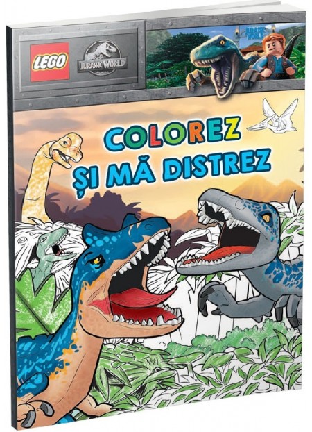 Lego Jurassic World: Colorez si ma distrez