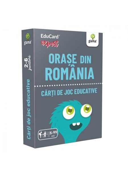 Carti De Joc Educative - Orase Din Romania