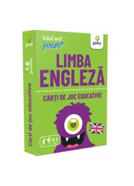 Carti De Joc Educative - Limba Engleza