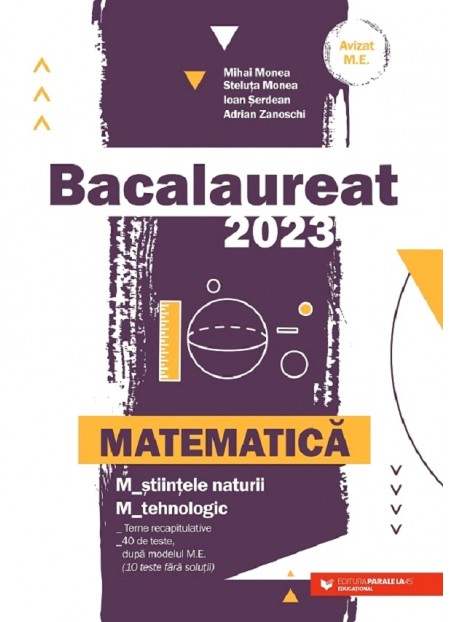 Bacalaureat 2023. Matematica