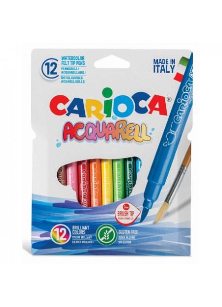 Carioca 12 culori  ACQUARELL 42747