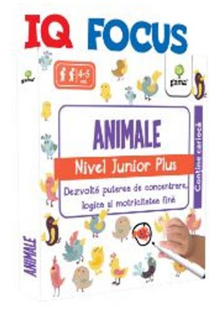 IQ Focus - Animale - Nivel Junior Plus 4-5 ani