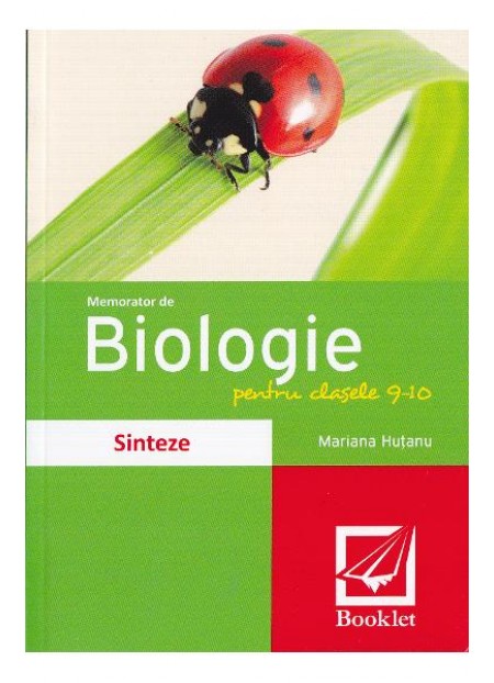 Memorator de Biologie - Clasele 9-10