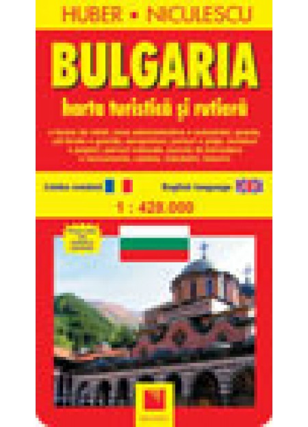  Bulgaria - Harta turistica si rutiera