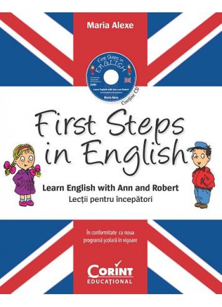 FIRST STEPS IN ENGLISH. LEARN ENGLISH WITH ANN AND ROBERT (CU CD)
