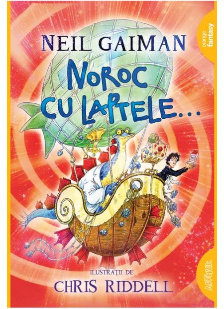 Noroc cu laptele (paperback) - Neil Gaiman - editura Art
