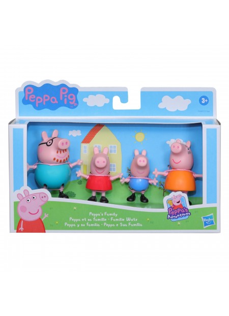 PEPPA PIG SET FIGURINE FAMILIA PIG