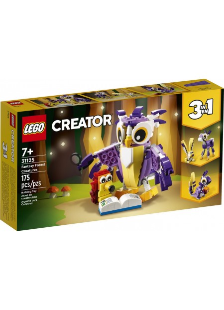 LEGO CREATOR CREATURI FANTASTICE DIN PADURE 31125