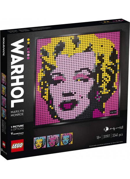 LEGO ART 2020 ANDY WARHOL'S MARILYN MONROE 31197
