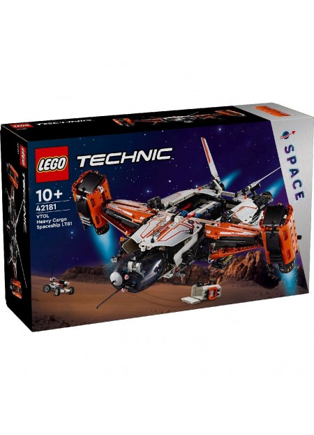LEGO TECHNIC NAVETA SPATIALA LT81 CU DECOLARE SI ATERIZARE VERTICALA 42181