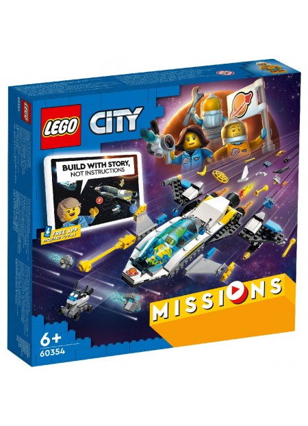 LEGO CITY MISIUNI DE EXPLORARE SPATIALA PE MARTE 60354