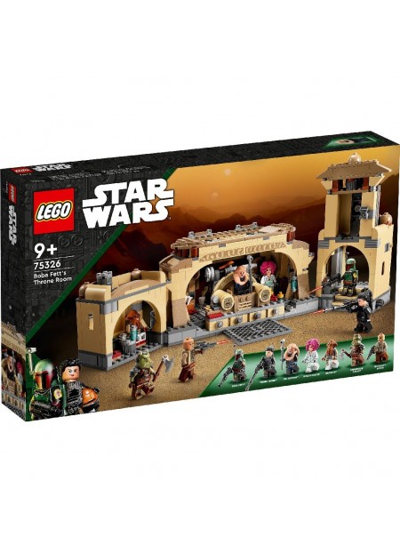LEGO STAR WARS SALA TRONULUI LUI BOBA FETT 75326