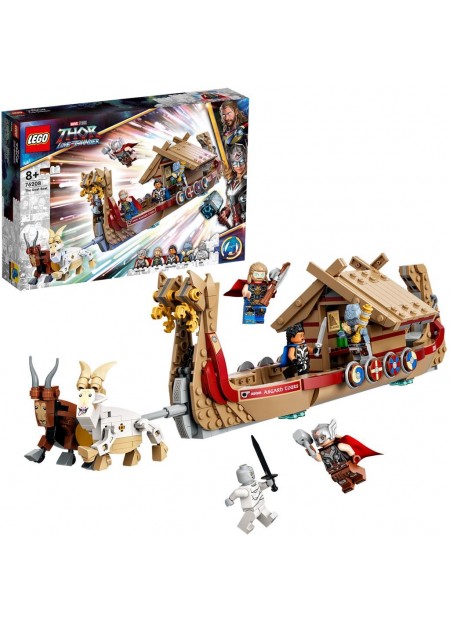 LEGO SUPER HEROES BARCA TRASA DE CAPRA 76208