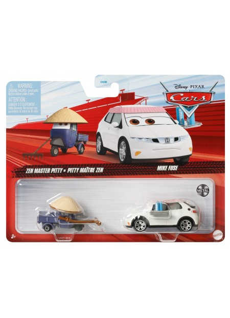 CARS3 SET 2 MASINUTE METALICE ZEN MASTER PITTY SI MIKE FUSE