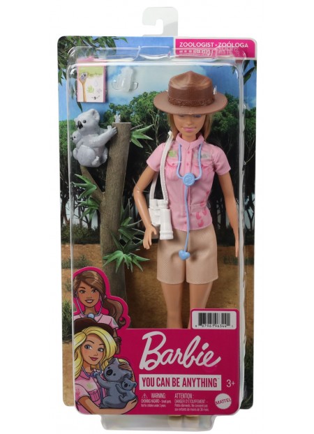 BARBIE YOU CAN BE ANYTHING PAPUSA ZOOLOGIST